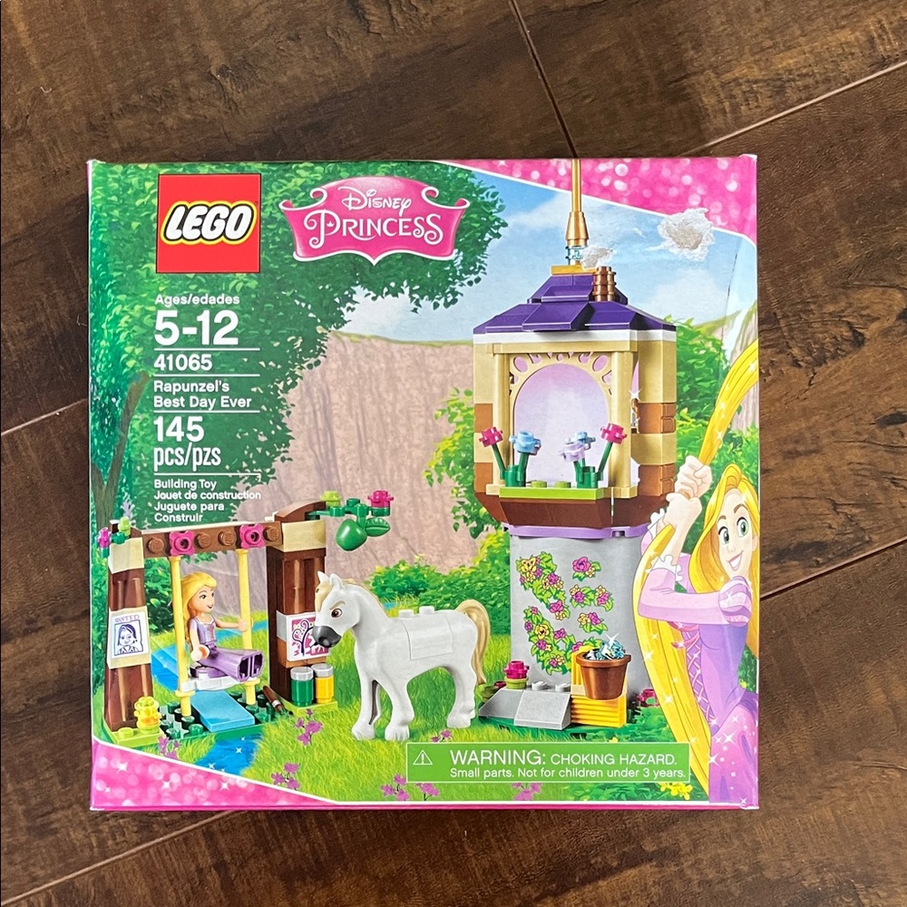 New LEGODisney Princess Rapunzel Set - Purple, Pink, White, Green, Yellow, Brown